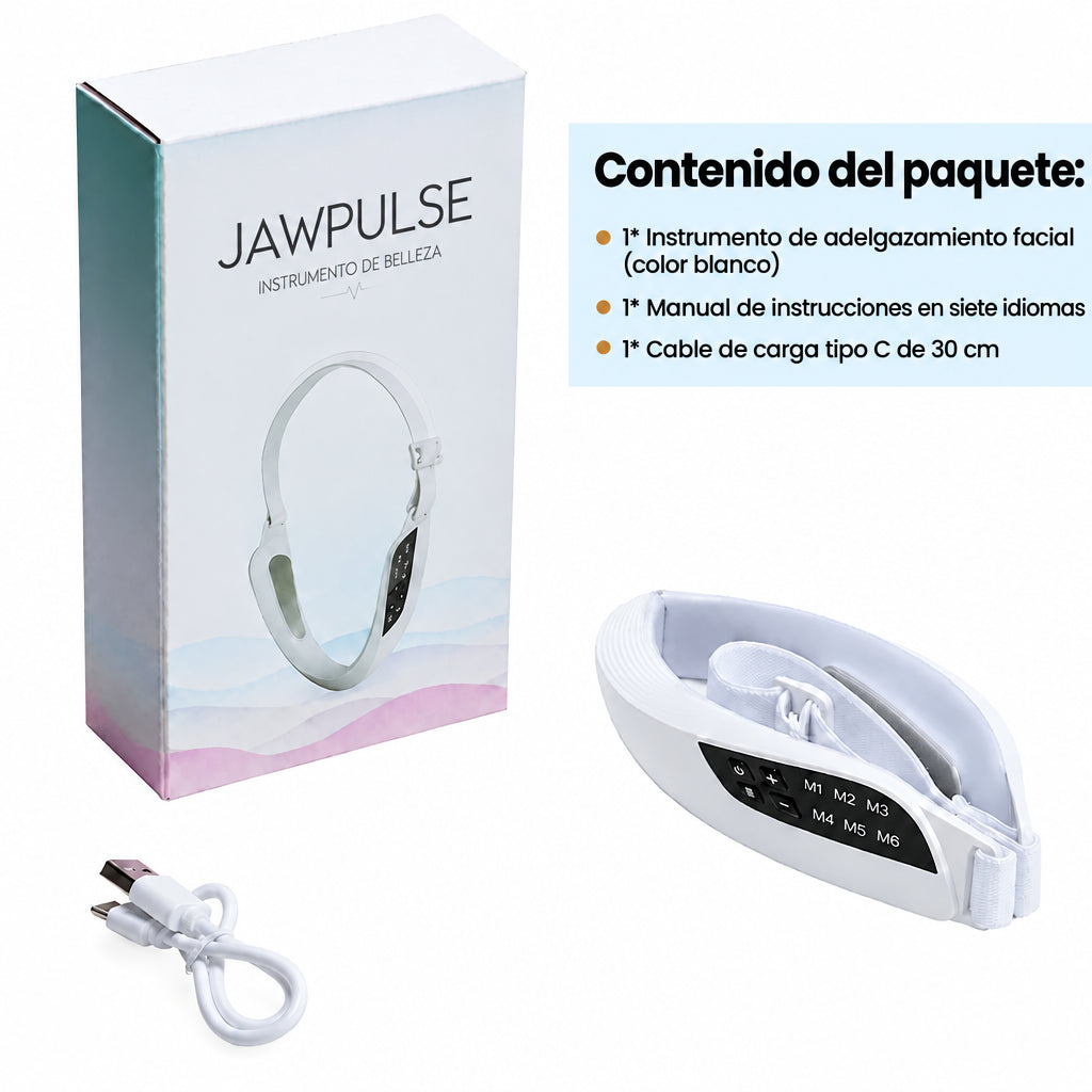 JawPulse - Perfilador Facial Avanzado EMS (Efecto Lifting)